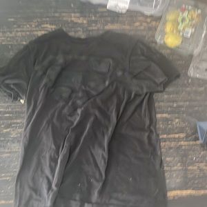 A Superman/girl shirt black